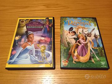 DVD Disney Rapunzel e La Principessa e il ranocchi
