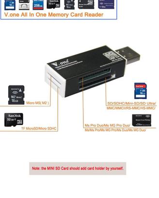 Lettore di Card V. One All-in-One 4 slot USB 2.0