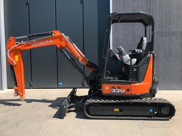MINIESCAVATORE HITACHI ZX33U-6 NUOVO