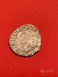 Venezia: moneta Soldino argento Doge F. Dandolo