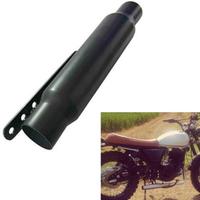 Marmitta scarico terminale nero moto harley custom