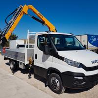 IVECO DAILY 35C18 - Cassone + GRU EFFER NUOVI