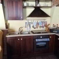 cucina angolare pari al nuovo completa 