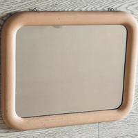 Specchio da parete legno bianco anno 1952