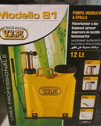 Pompa irroratrice a spalla