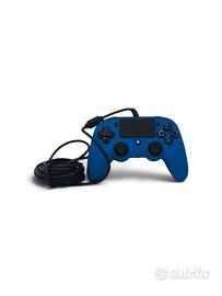 PS4 Nacon Controller - Blu e nero con cavo