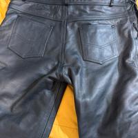 Pantaloni in vera pelle Byker