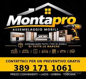 Montaggio mobili a domicilio
