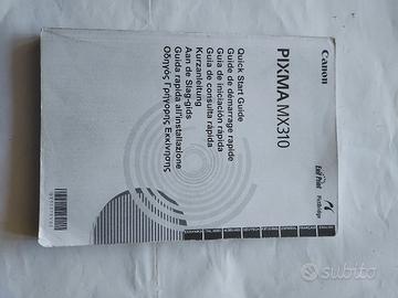 CANON PIXMA MX 310 -Manuale utente + CD driver