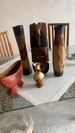 Vaso in legno