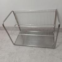 Scolapiatti Ikea in acciaio inox