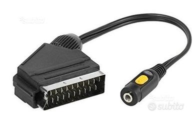 Adattatore Scart/jack femmina