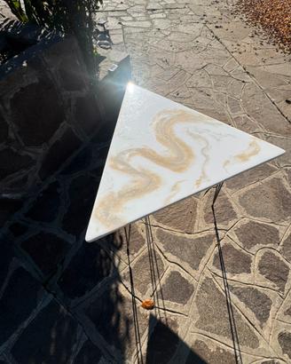Tavolino effetto marmo