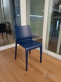 Sedia in pelle Desalto