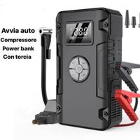 Avviatore Auto Multifunzionale Portatile – Nuovo