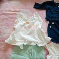 pagliaccetto estivo neonata