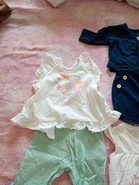 pagliaccetto estivo neonata