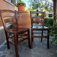 sedie da cucina rustica