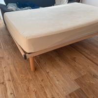 Letto piazza e mezza e materasso