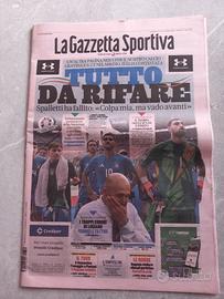 GAZZETTA ITALIA PERDE CONTRO SVIZZERA 30 GIUGNO 24