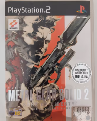 ps2 metal Gear Solid 2