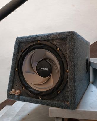 Subwoofer Caos Unlimited da 25 cm 300wrms