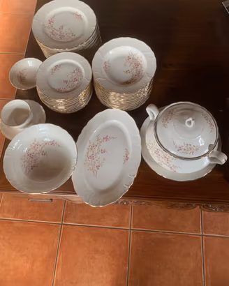 Servizio piatti porcellana  Tognana