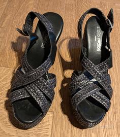 scarpe zeppa sandalo donna estive Stelio Malori