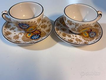 Tazzine caffe’ maiolica