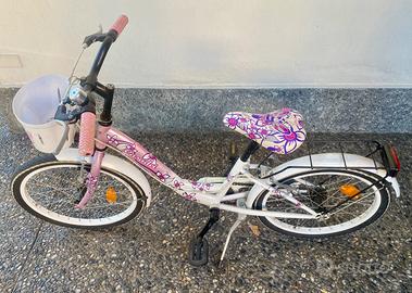 Bici bimba Casadei 20'' con cestino e portapacchi