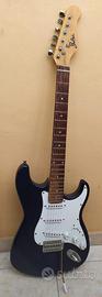 chitarra elettrica stile stratocaster
