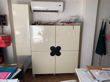 Set Ufficio Design: Mobile + Scrivania + 2 sedie