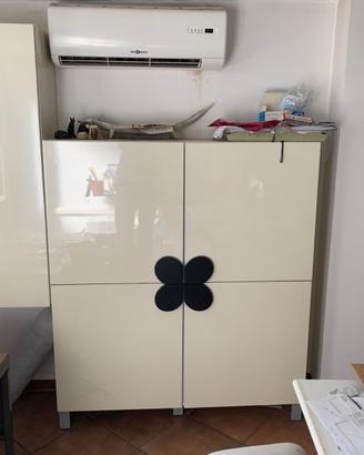 Set Ufficio Design: Mobile + Scrivania + 2 sedie