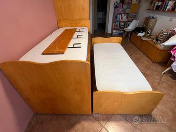 DOPPIO LETTO in LEGNO