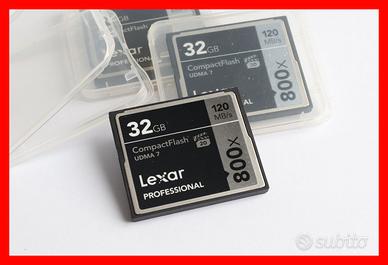 Scheda di memoria compactflash Lexar Professional