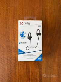 Auricolari Bluetooth Celly Bh Sport Pro NUOVO