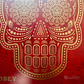 Shepard Fairey Day of the Dead Skull (HPM)