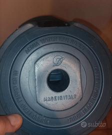 dischi per bilanciere in plastica riempibili 