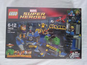 Lego 76018 Hulk Lab Smash Avengers Marvel Sigillat