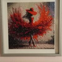 Quadro con perline 