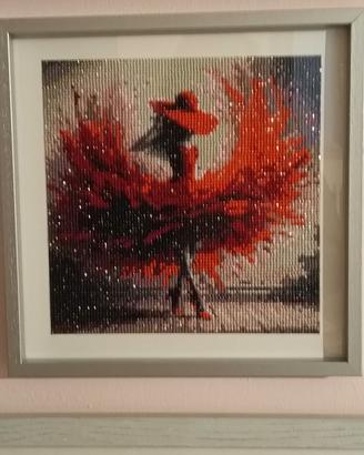 Quadro con perline 
