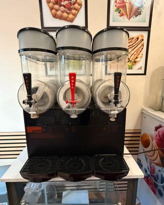 Macchina per granita a 3 vasche