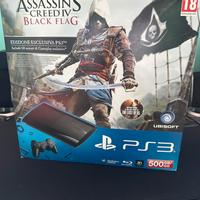 PS3 SLIM 500gb Assassin’s Creed e The last of us