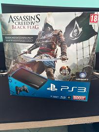 PS3 SLIM 500gb Assassin’s Creed e The last of us