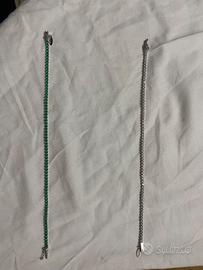 Bracciale tennis oro bianco