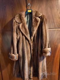 pelliccia visone maschio taglia L XL