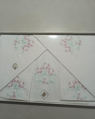 parure di lenzuola matrimoniali 