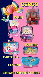 Sailor Moon zaino astuccio quaderno cartella