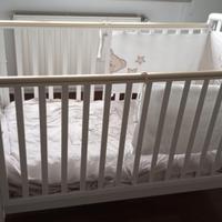 Lettino mod.Ciak Pali con sponde