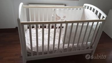 Lettino mod.Ciak Pali con sponde